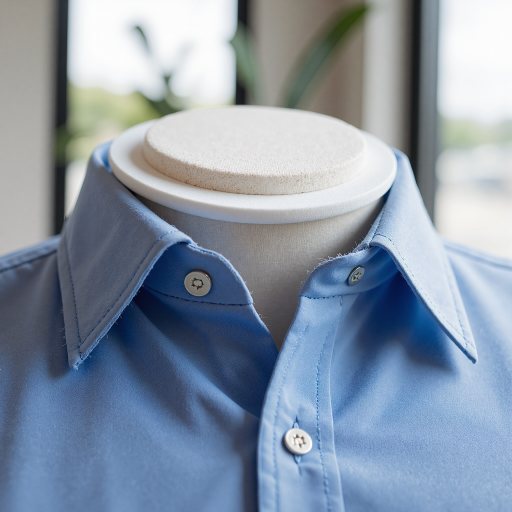 中年男性项目经理头像,穿蓝色衬衫,专业形象,绿色背景